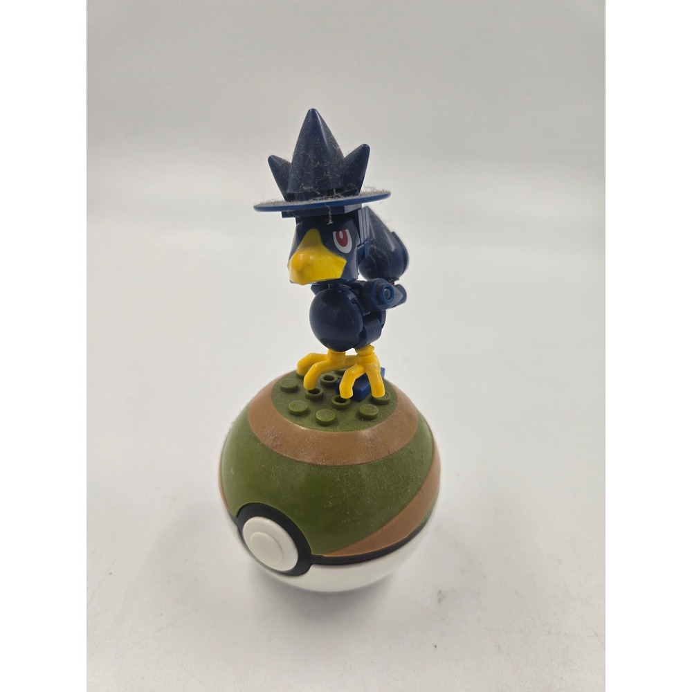 Mega Construx Pokemon Murkrow Building Set Figure with Nest Ball
